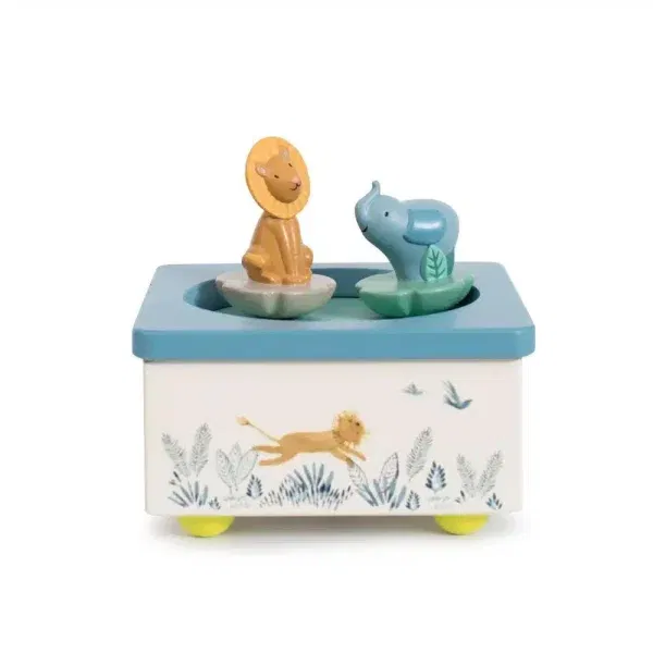 Carillon con figure Sous mon Baobab Moulin Roty