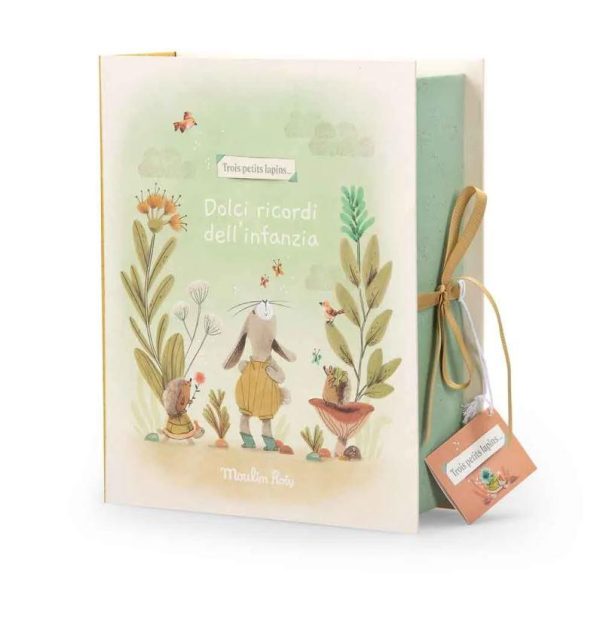 Cofanetto nascita Trois petits lapins Moulin Roty