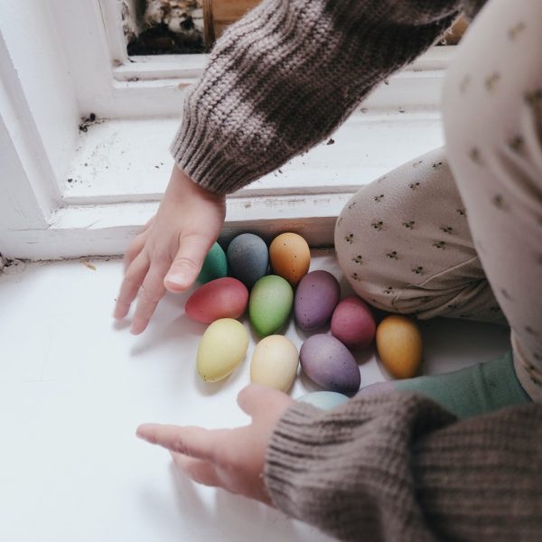 Set 12 uova arcobaleno Happy Eggs Grapat