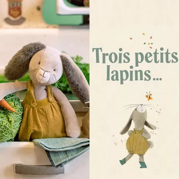 Trois petits lapins