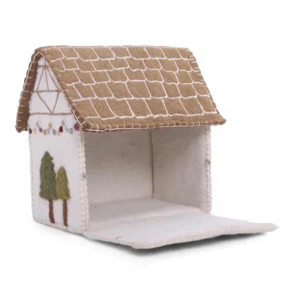 Casa degli gnomi in feltro GRY & SIF