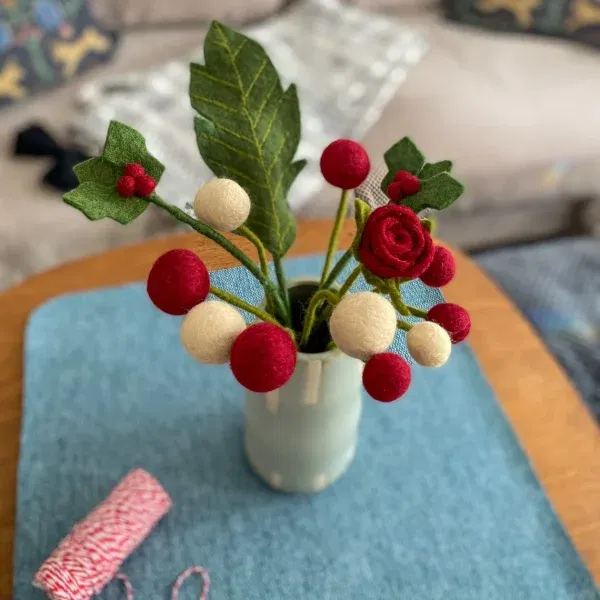 Sarala bouquet Natale GRY & SIF