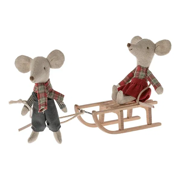Miniatura slitta di Natale Maileg
