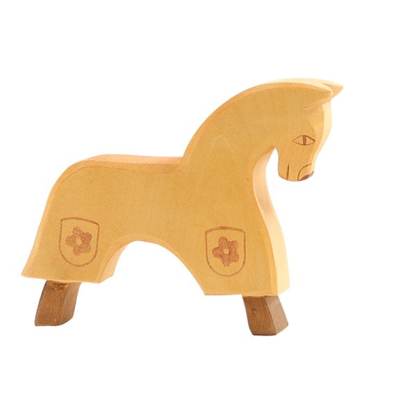 Set figure legno Cavaliere della rosa con cavallo - Ostheimer