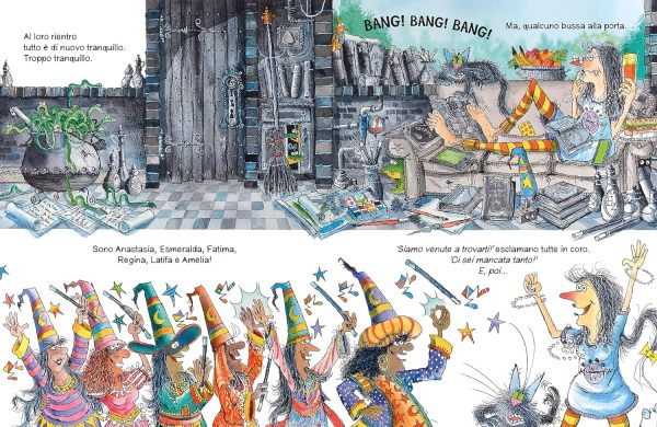 La festa delle streghe. La strega Sibilla e il gatto Serafino