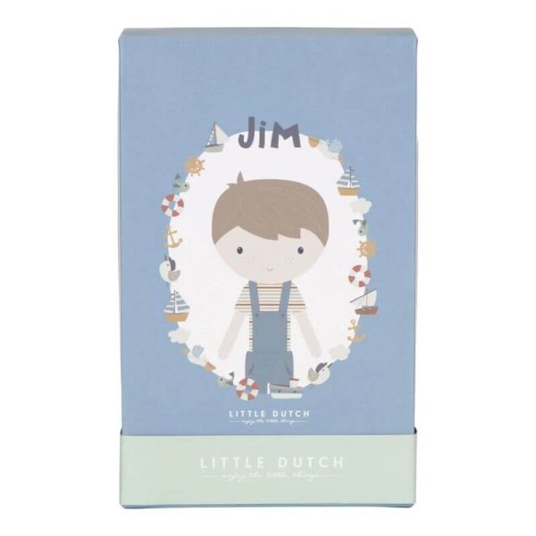 Bambola di stoffa Jim New 35 cm Little Dutch