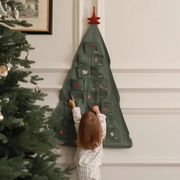 Calendario dell'Avvento da appendere Gingerbread House AVERY ROW + CARTE
