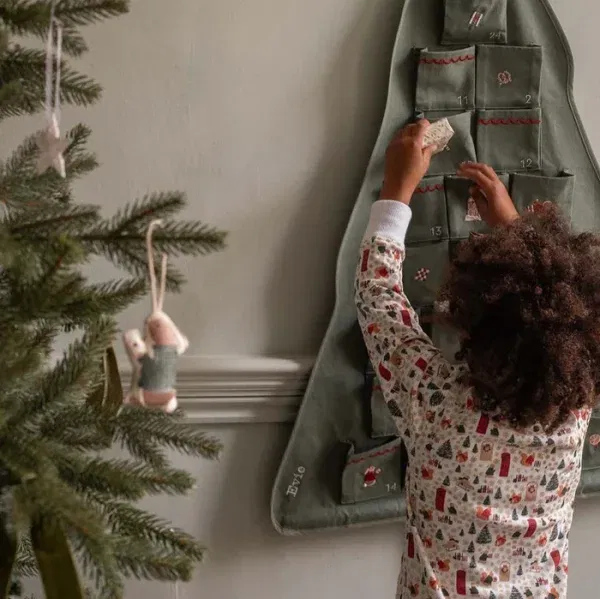 Calendario dell'Avvento da appendere Albero AVERY ROW + CARTE