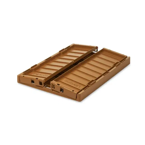 Contenitore giochi impilabile grande Golden caramel LIEWOOD