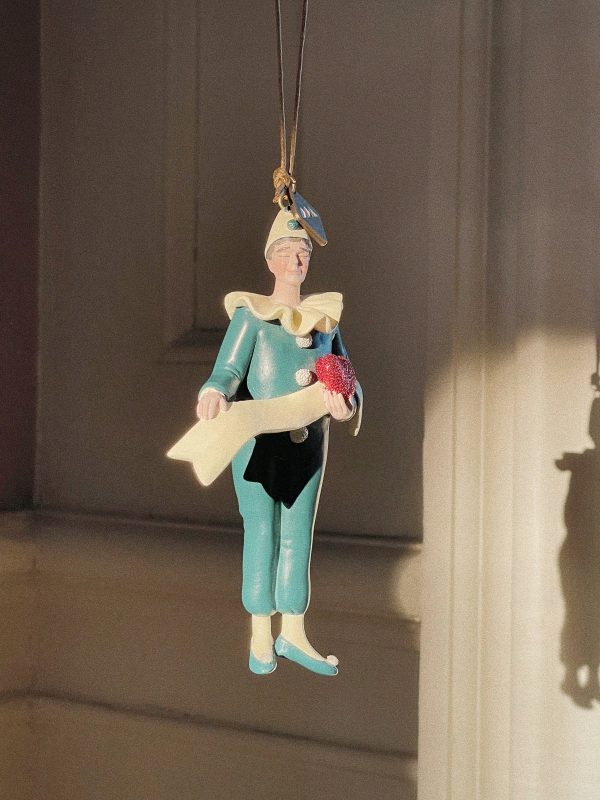 Decorazione Natale Clown personalizzabile 2023 Konges sløjd