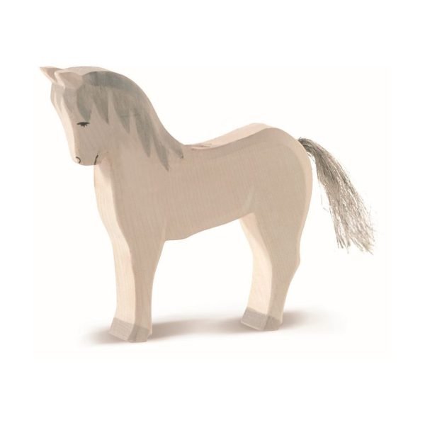 Figura legno Cavallo bianco - Ostheimer