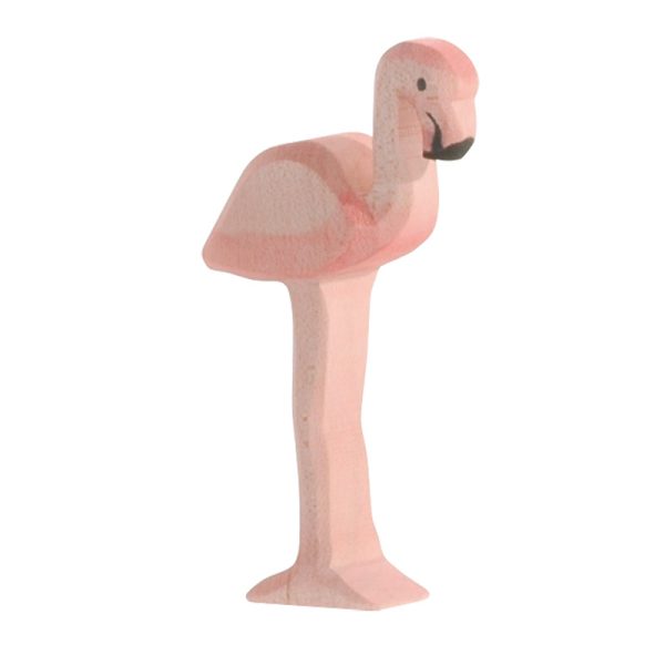 Figura legno Fenicottero - Ostheimer