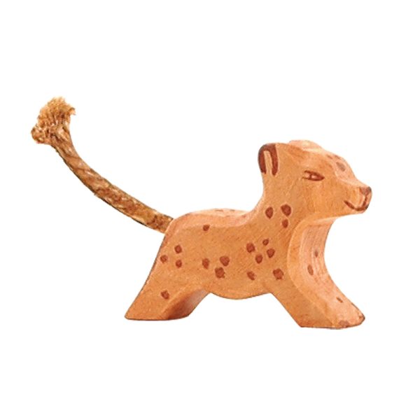 Figura legno Leopardo piccolo - Ostheimer