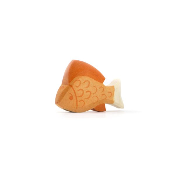 Figura legno Pesce dorato - Ostheimer