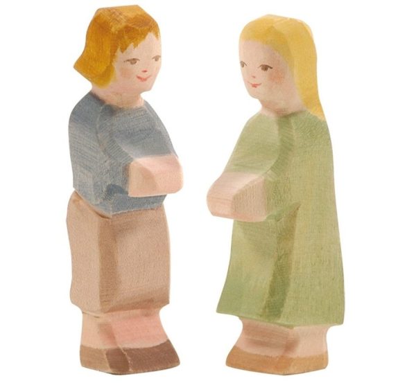 Figure legno Hansel e Gretel - Ostheimer