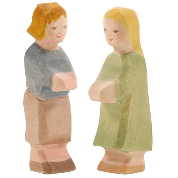 Figure legno Hansel e Gretel - Ostheimer