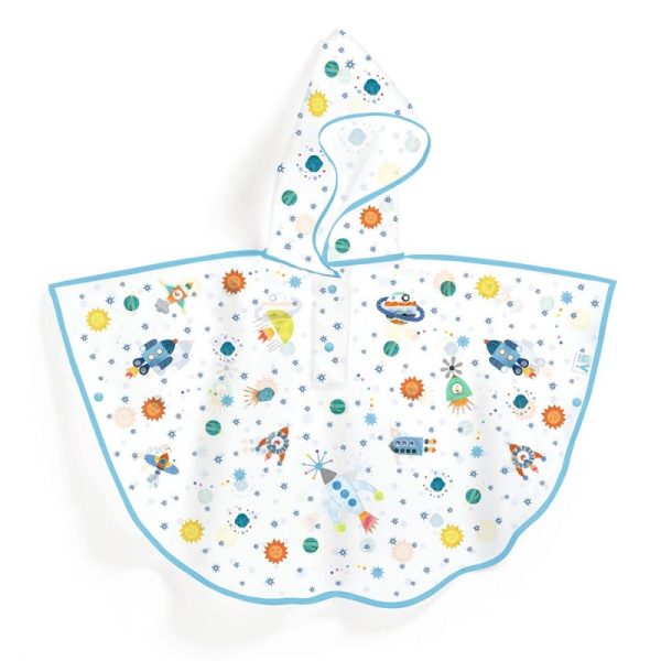 Mantellina antipioggia Rocket 5-7 anni Djeco