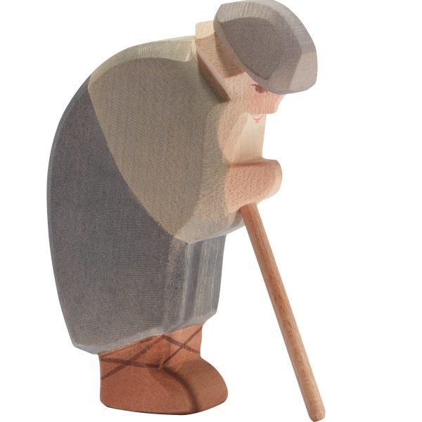Figura legno pastore curvo - Ostheimer