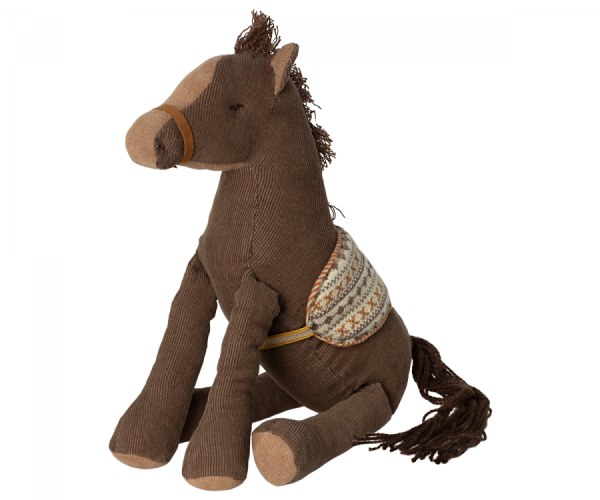 Pupazzo pony marrone Maileg