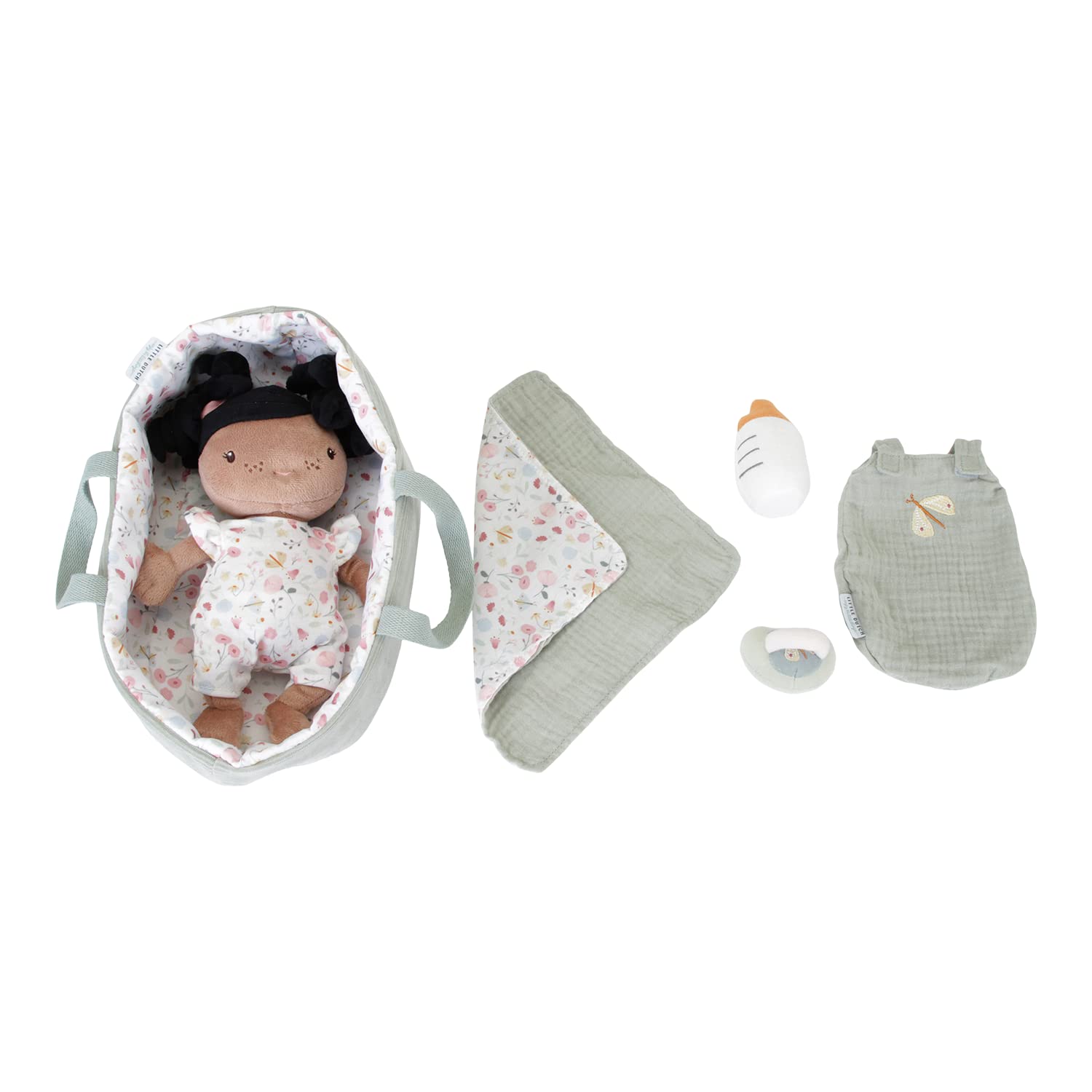 Set Bambola di stoffa baby doll Evi New Little Dutch