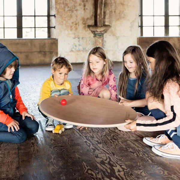 Wobbel 360 balance board legno