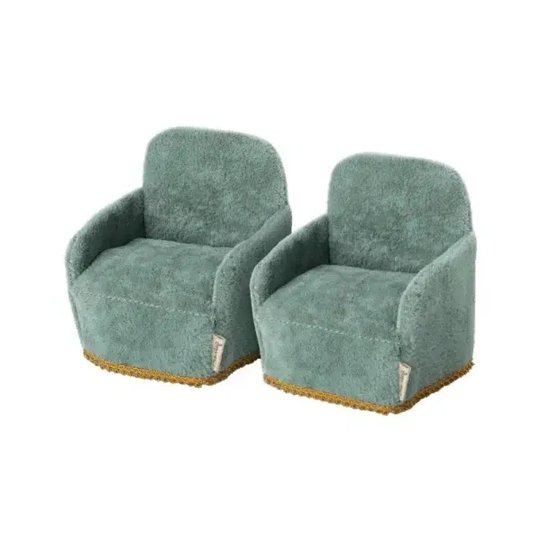 Set 2 Poltrone velluto micro Maileg