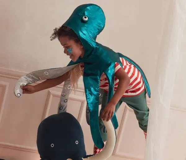 Costume cangiante Octopus MeriMeri