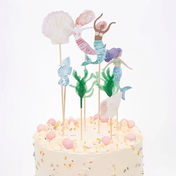 Mermaids cake topper MeriMeri