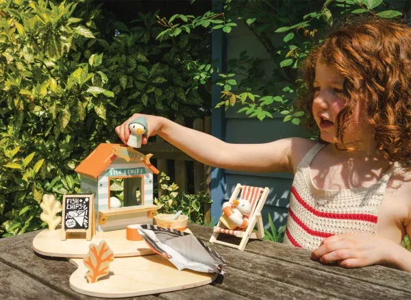 Mini mondo Sandy's Beach Hut Tender Leaf