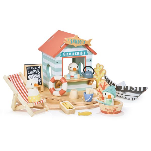 Mini mondo Sandy's Beach Hut Tender Leaf