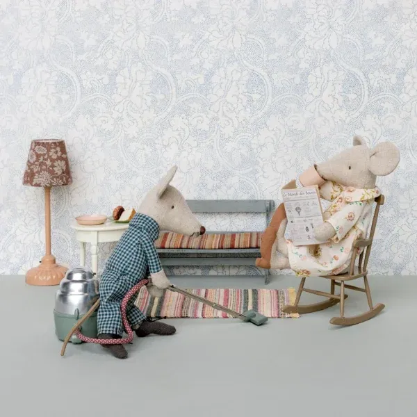 Miniatura aspirapolvere topi Maileg