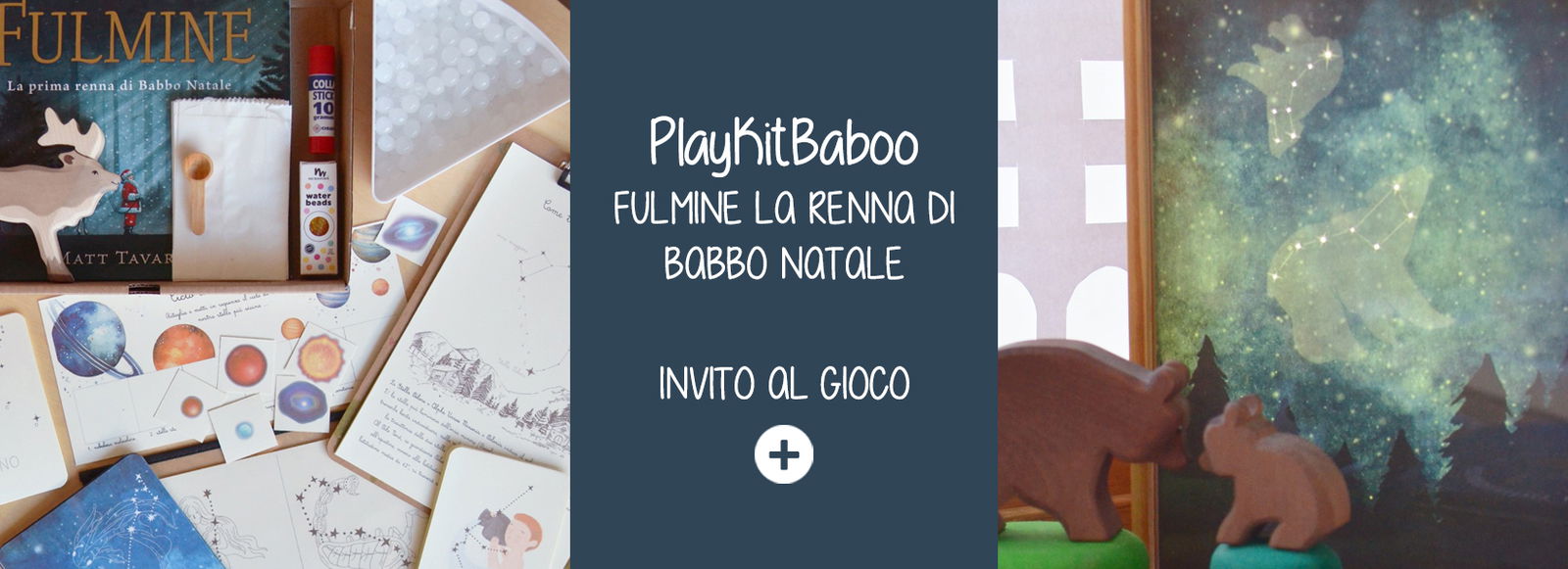 PLAYKITBABOO FULMINE LA PRIMA RENNA DI BABBO NATALE