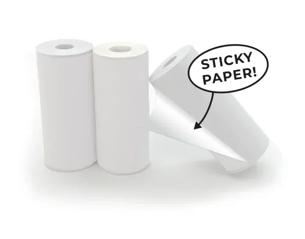 Rotolini carta ADESIVA per macchina Artist Hoppstar