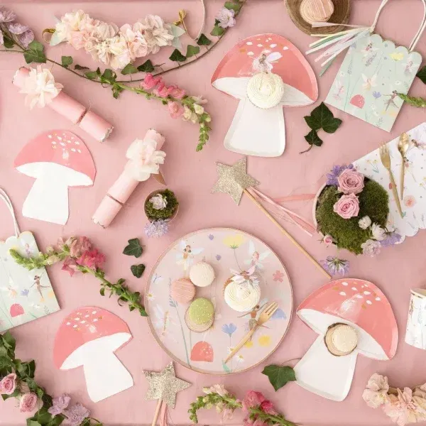 Set 8 Piatti Fairy Mushroom MeriMeri