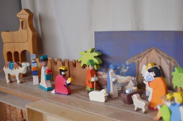 Set Presepe in legno con diorama Pdf - Holztiger