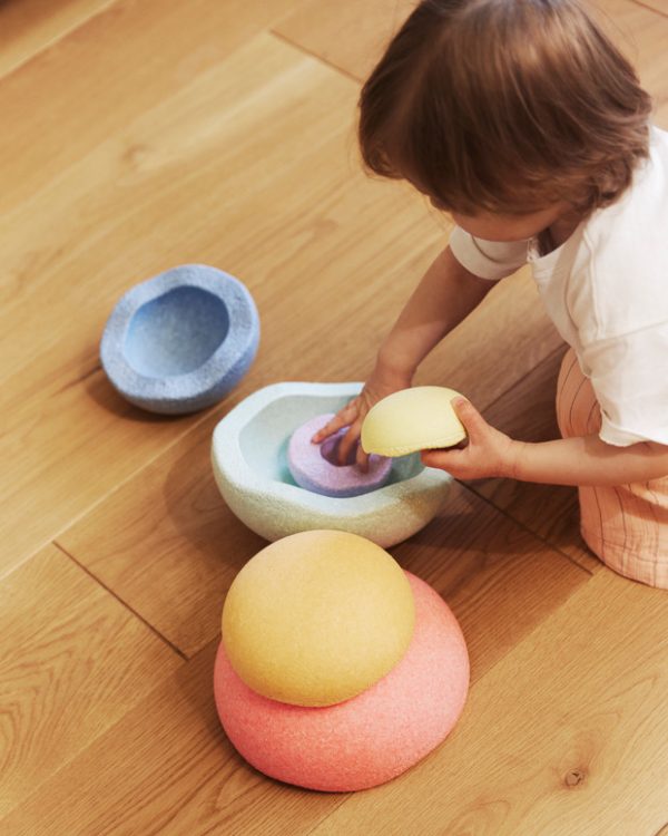 Set ciotole Inside rainbow pastel Stapelstein