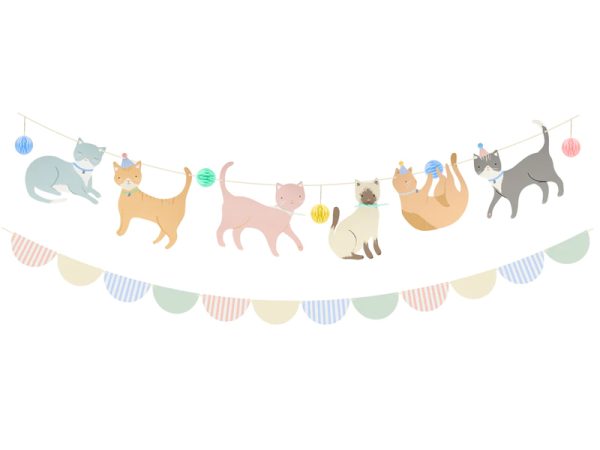 Ghirlanda Cute Kittens MeriMeri