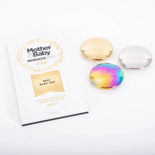 Set 3 ciottoli Sensory Reflective Sound Tickit