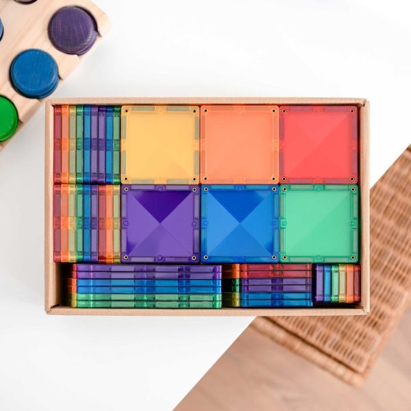 Connetix tiles costruzioni magnetiche 102 Pezzi Creative Pack