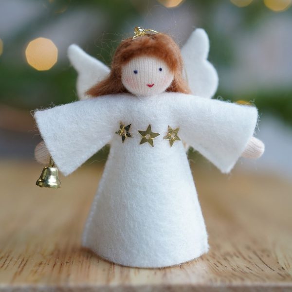 Figura Waldorf Fata da appendere Angelo Ambro-dolls 28