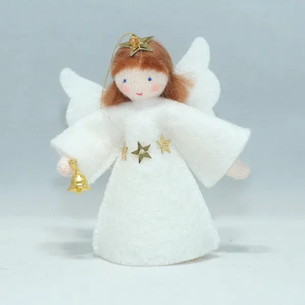 Figura Waldorf Fata da appendere Angelo 4 Ambro-dolls