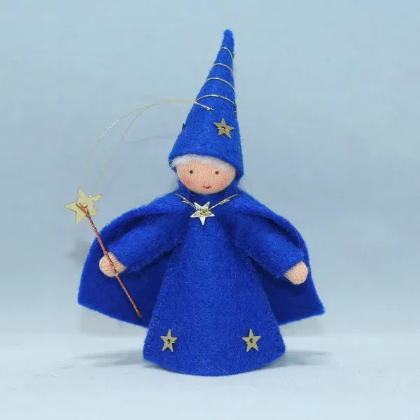 Figura Waldorf Mago da appendere Ambro-dolls