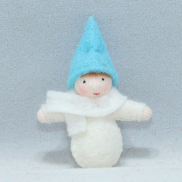 Figura Waldorf baby Gnomo inverno Ambro-dolls 12