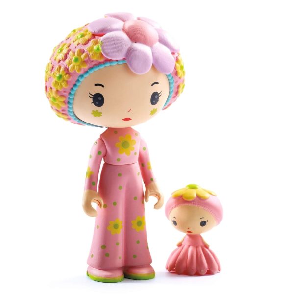 Figure in vinile Tinyly Cameretta Rose & Fleur Djeco