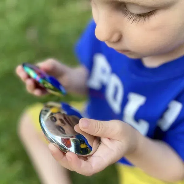 Set 3 ciottoli Sensory Reflective Sound Tickit