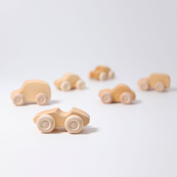 Set 6 macchine di legno - Legno Grimm's
