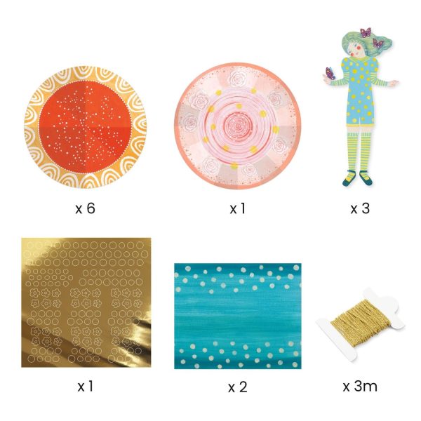Set artistico Paper dresses Djeco
