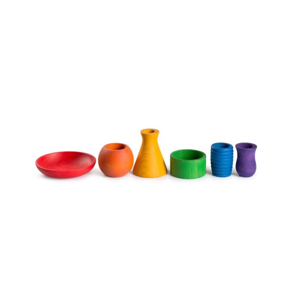 Set ciotoline arcobaleno POTS Grapat