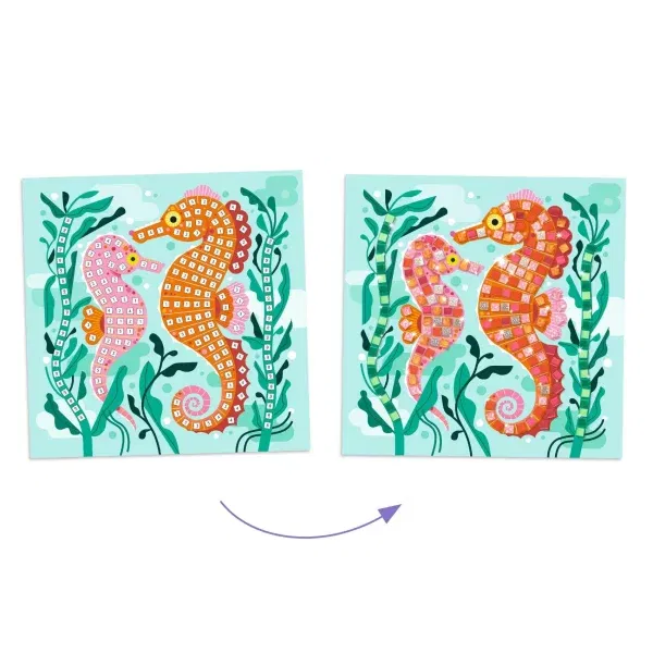 Set artistico Mosaico Caribbean Djeco
