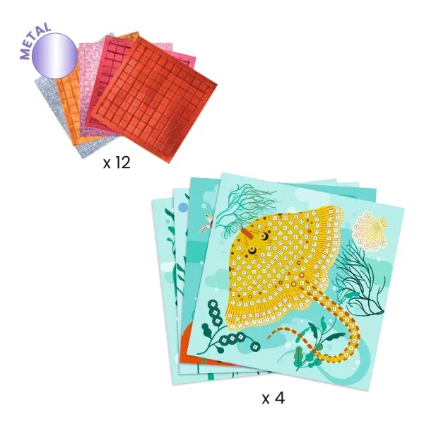Set artistico Mosaico Caribbean Djeco